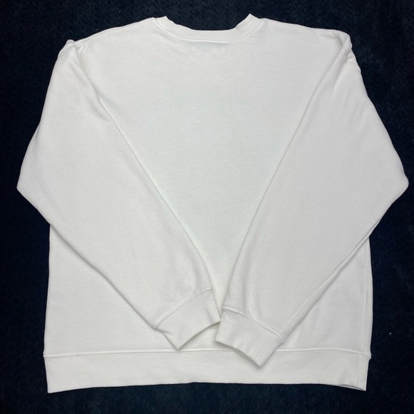 Grayson Threads White USA Sweatshirt W SM slight wear on the U SOFT COMFORT - Picture 7 of 10